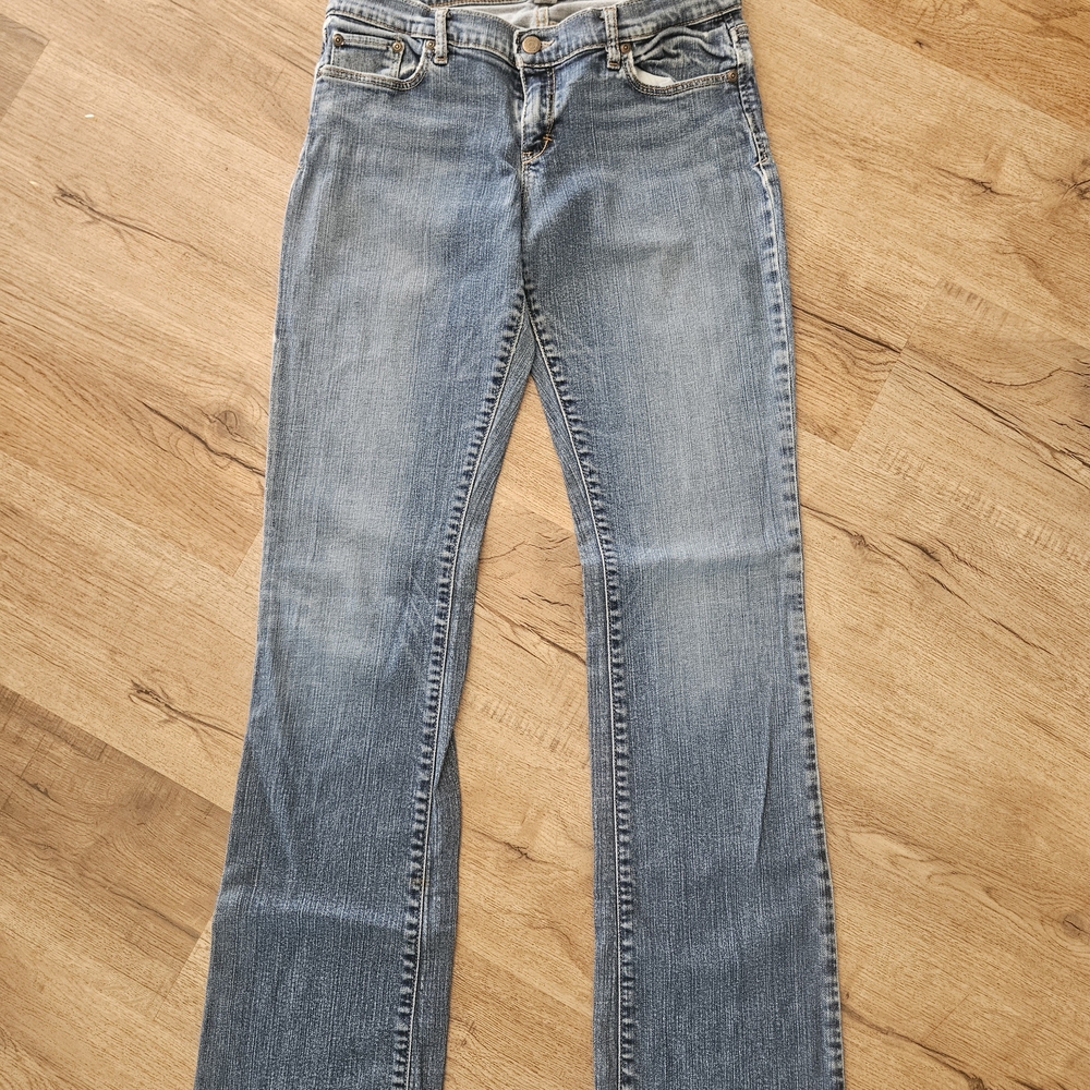 Abercrombie & Fitch Light Blue Boot Cut Jeans